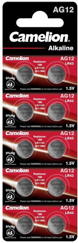 Camelion Ag12 Lr43 Alkaline 10 Stuks online kopen