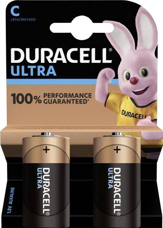 Duracell C Ultra Power Alkaline Batterij