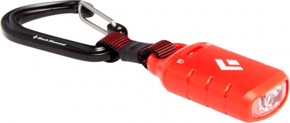 Black Diamond Ion Keychain Light Zaklamp rood