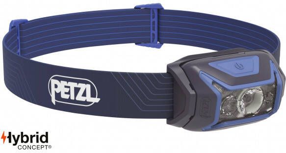 Petzl Actik Hoofdlamp blauw