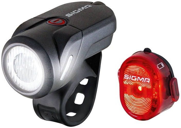 Sigma Sport SIMGA Verlichtingsset AURA 35 USB/Nugget II, Fietslamp, Fietsverlichting online kopen