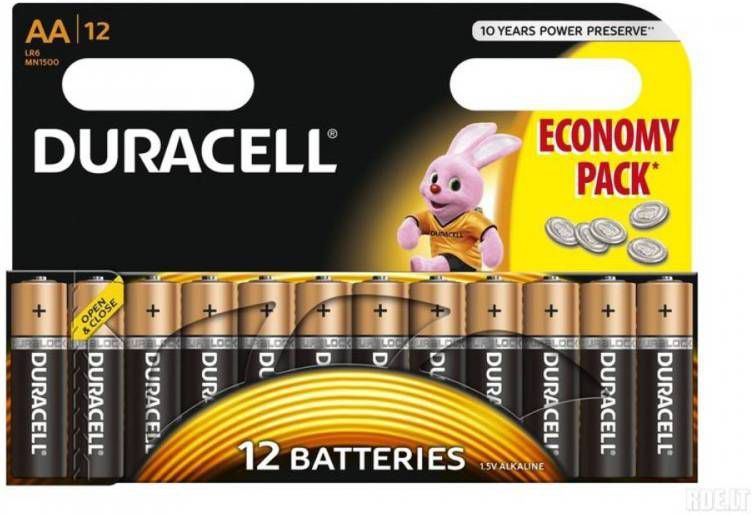 Duracell 24x Aa Batterijen Alkaline Voordeelpak