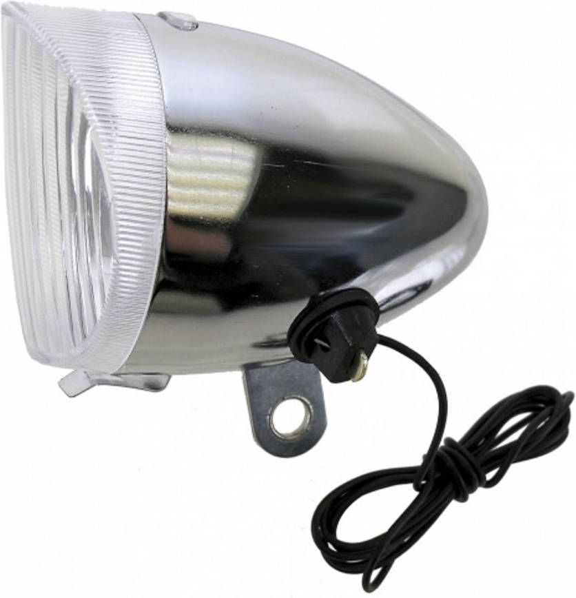 Anlun Koplamp Halogeen Dynamo Zilver