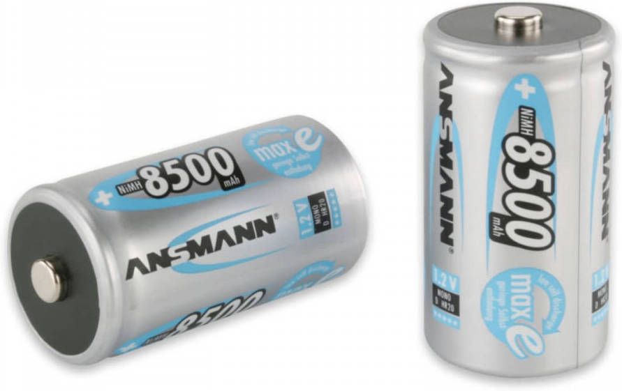 Ansmann Oplaadbare Batterijen Mono D Hr20 2 Stuks 8500 Mah 5035362