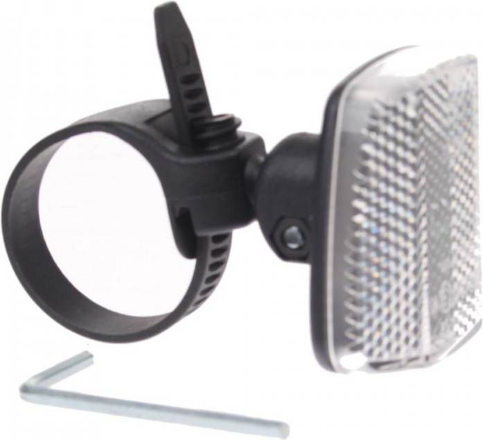 Busch&Muller Busch + Müller Voorreflector Met Schroefbeugel Wit