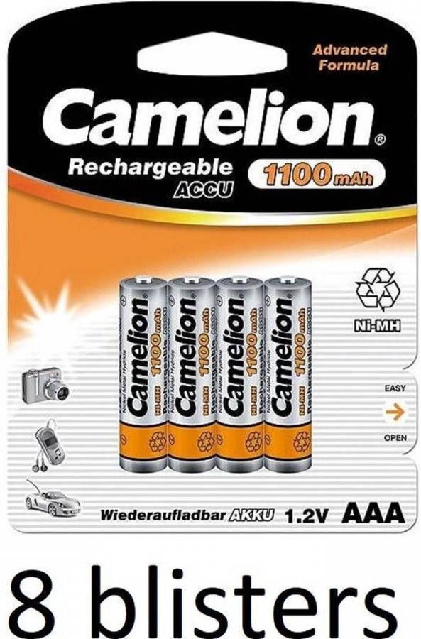 Camelion Aaa Oplaadbare Batterij 1100mah 32 Stuks