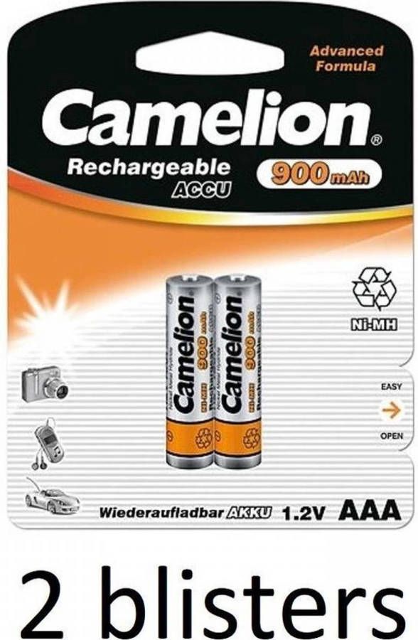 Camelion Aaa Oplaadbare Batterijen 900mah 4 Batterijen