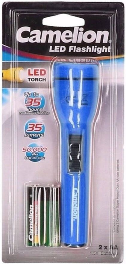 Camelion Kinder Zaklamp Superbright Blauw 15 Cm Kinder Zaklampen