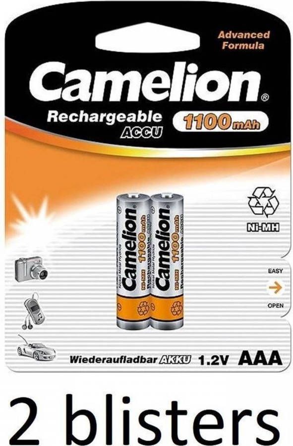 Camelion Oplaadbare Batterij Aaa 1100mah 8 Stuks