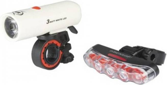 Dunlop Verlichting Set 1 + 5 Led Zwart/wit