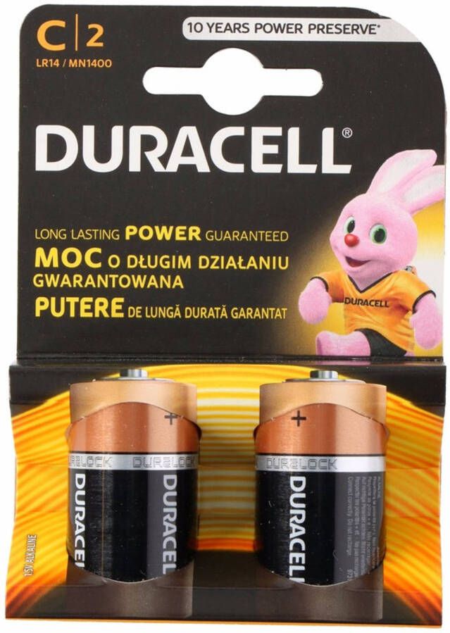 Duracell Batterijen Cr/lr14 2 Stuks Batterijen
