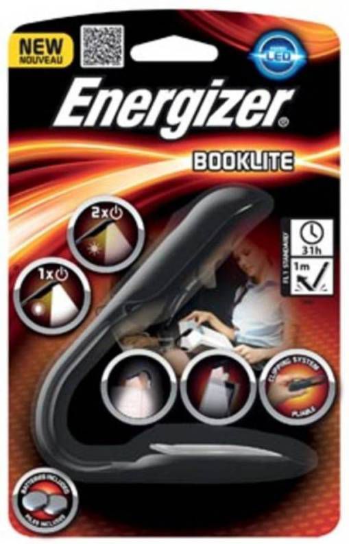 Merkloos Energizer Leeslamp Booklite, Inclusief 2 Cr2032 Batterijen, Op Blister online kopen
