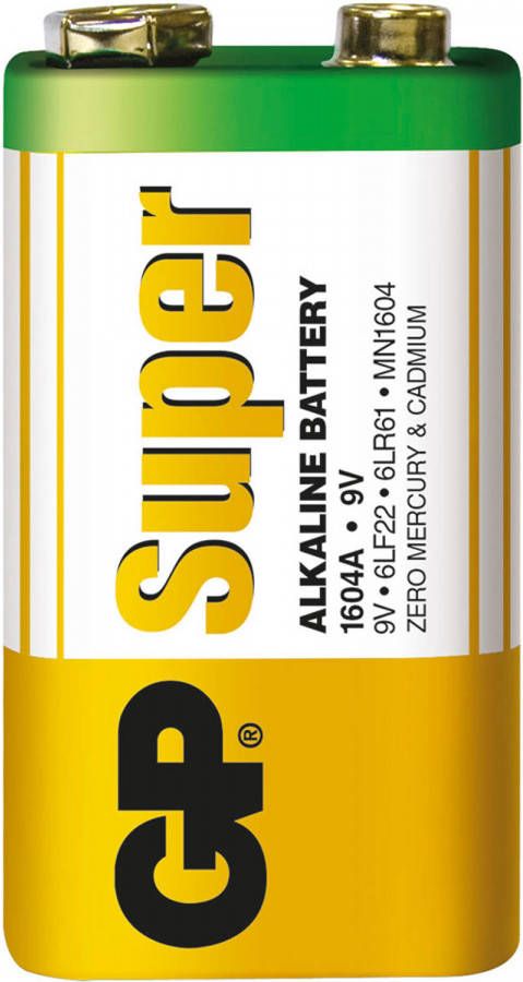 GP 3125003034 batterij Super Alkaline 9V