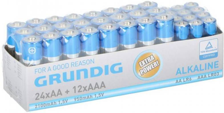 Duracell 72x Grundig Aa En Aaa Batterijen Alkaline Penlites Aa Batterijen