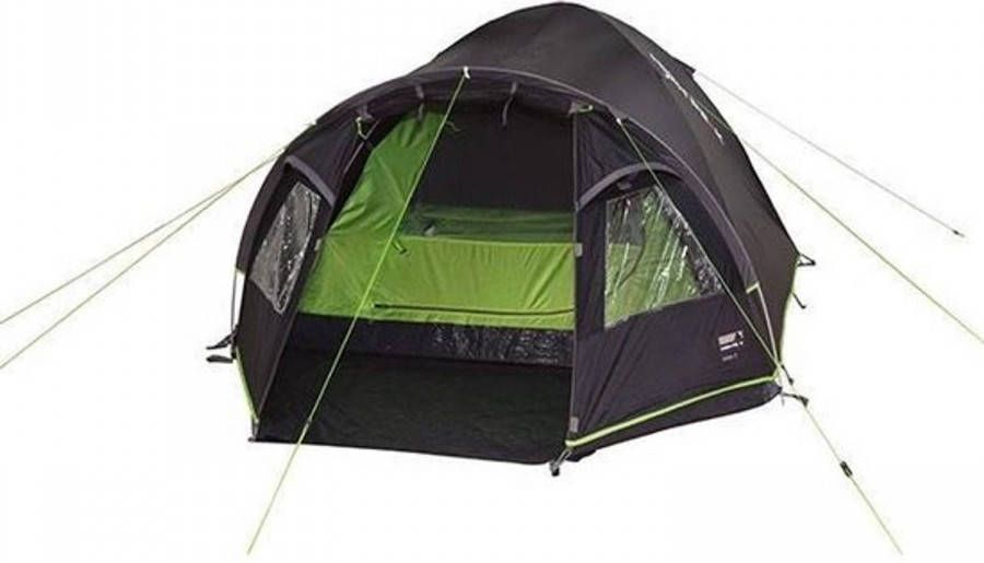 High Peak Talos 4 Koepeltent 4 persoons Donkergrijs