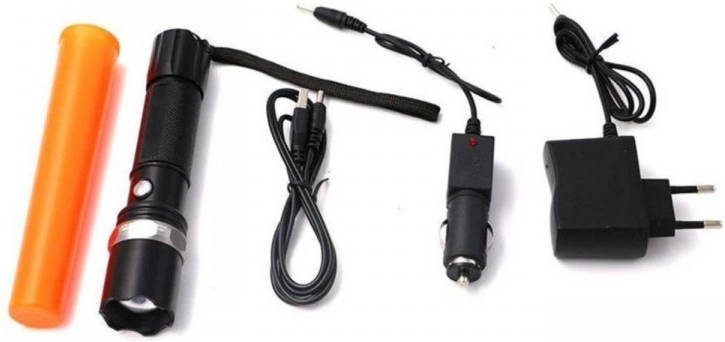 iBello Swat Zaklamp Oplaadbaar