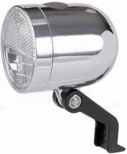 Ikzi Light Retro Koplamp Nero Zilver