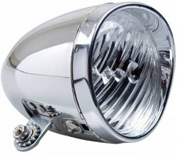 KGS Koplamp Classic 4 Lux Led Batterij Chroom