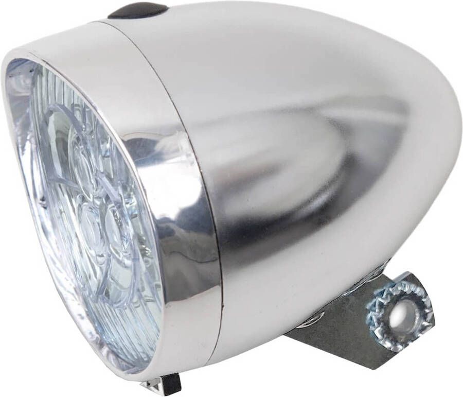 Lynx Koplamp Basic Batterij Led Chroom