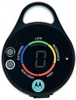 Motorola Pebl330 Persoonlijke Oplaadbare Led Lamp Met Uv Sensor En Karabijnhaak 20 Lumen