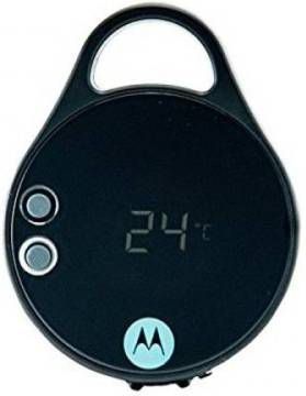 Motorola Pebl340 Persoonlijke Oplaadbare Led Lamp Met Thermometer En Karabijnhaak 20 Lumen