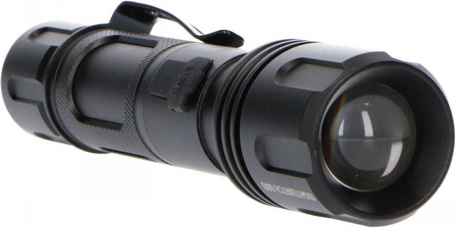 Proventa Pro Led Zaklamp Met Zoomfunctie Dimbaar Waterdicht Tot 180 Meter