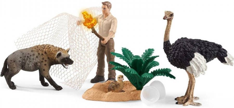 Schleich ® Speelfiguur Wild Life, vangen van de Hyena(42504)(set )