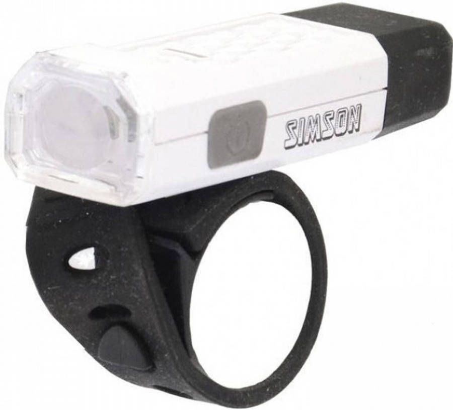 Simson Mini koplamp Usb Led Wit
