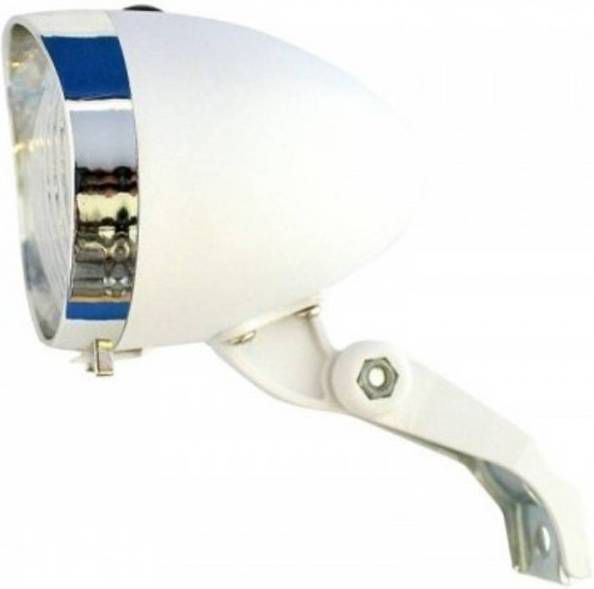 Simson Koplamp Holland Led Batterij Voorvork Wit