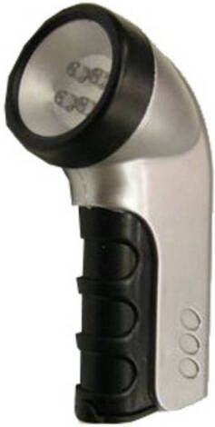 TOM Zaklamp Met 4 Leds Bpw Grijs Met Zwart
