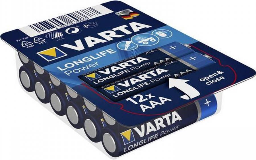 Varta Aaa Batterijen High Energy 12 Stuks