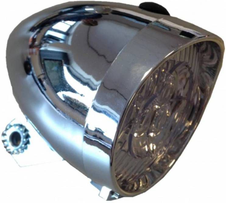 VWP Catch It Voorlicht 3 led Batterij Chroom