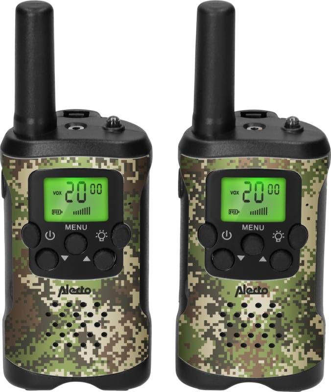 Alecto FR115CAMO 2 delige set Groen