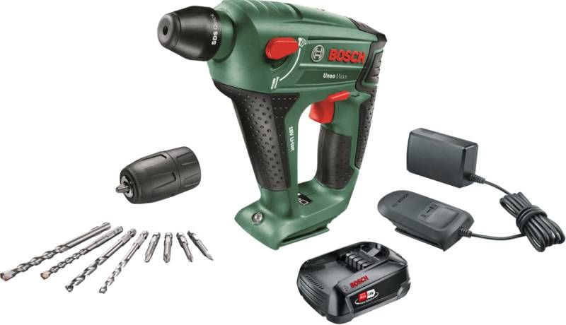 Bosch Uneo Maxx + 2, 5 Ah accu(1x )