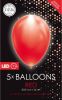 Feestbazaar Led Ballonnen Rood(5st ) online kopen