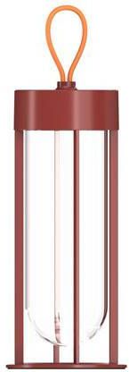 Flos InVitro Unplugged tafellamp LED oplaadbaar terracotta