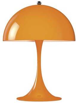 Louis Poulsen Panthella Mini tafellamp LED oranje