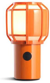 Marset Chispa tafellamp LED oplaadbaar oranje