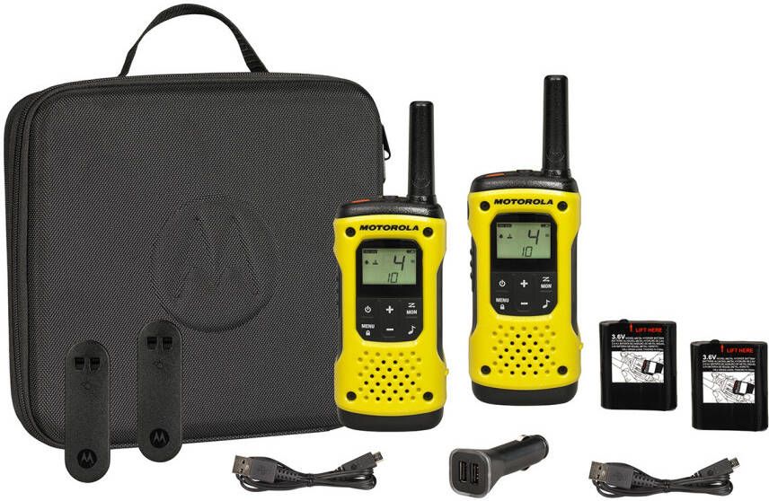 Motorola A9P00811YWCMAG Talkabout T92 H20 Twin Waterresistant 2 Stuks
