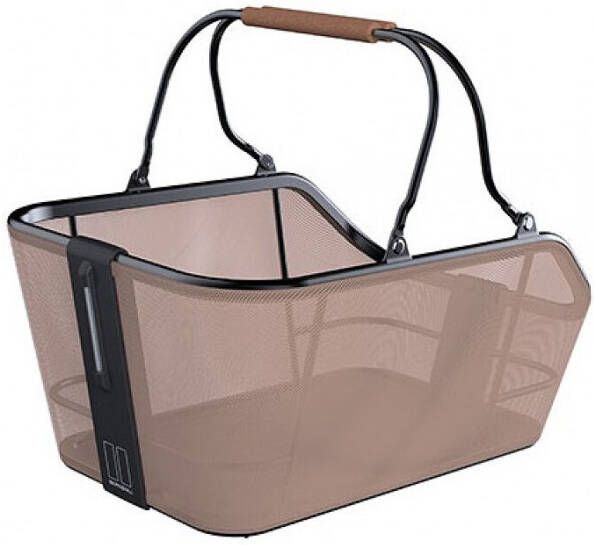 Basil fietsmand cento tech fiber nordlicht mik 22 liter and Zand