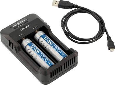 Ansmann Batterijlader Lithium 2 zwart 1001 0050