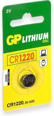 GP CR1220 Knoopcel Lithium Batterij