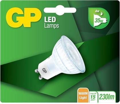 GP 2074370410 LED lamp GU10 4W 230Lm reflector