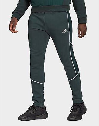 Adidas Essentials Reflect in the Dark Fleece Broek Shadow Green/Halo Silver Heren