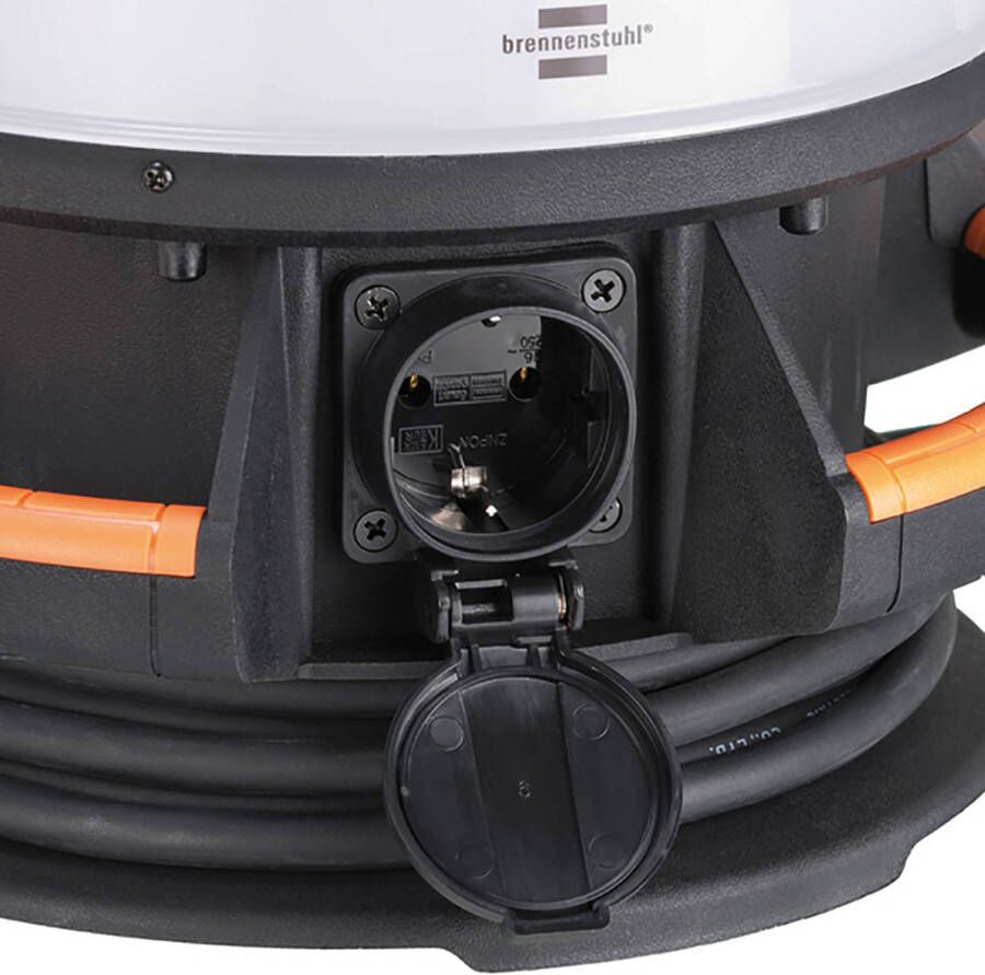 Brennenstuhl LED bouwspot ORUM 5050 M 360°, met stopcontact