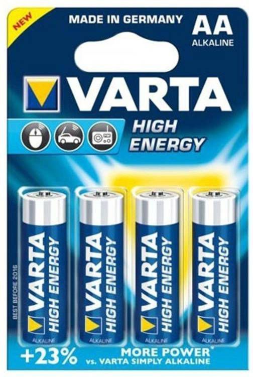 Varta High Energy Batterij Alkaline AA e 1, 5V(4st )