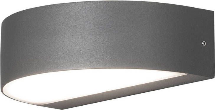 Buitenlamp 'Monza' Wandlamp, PowerLED 2 x 4,5W / 230V, kleur antraciet