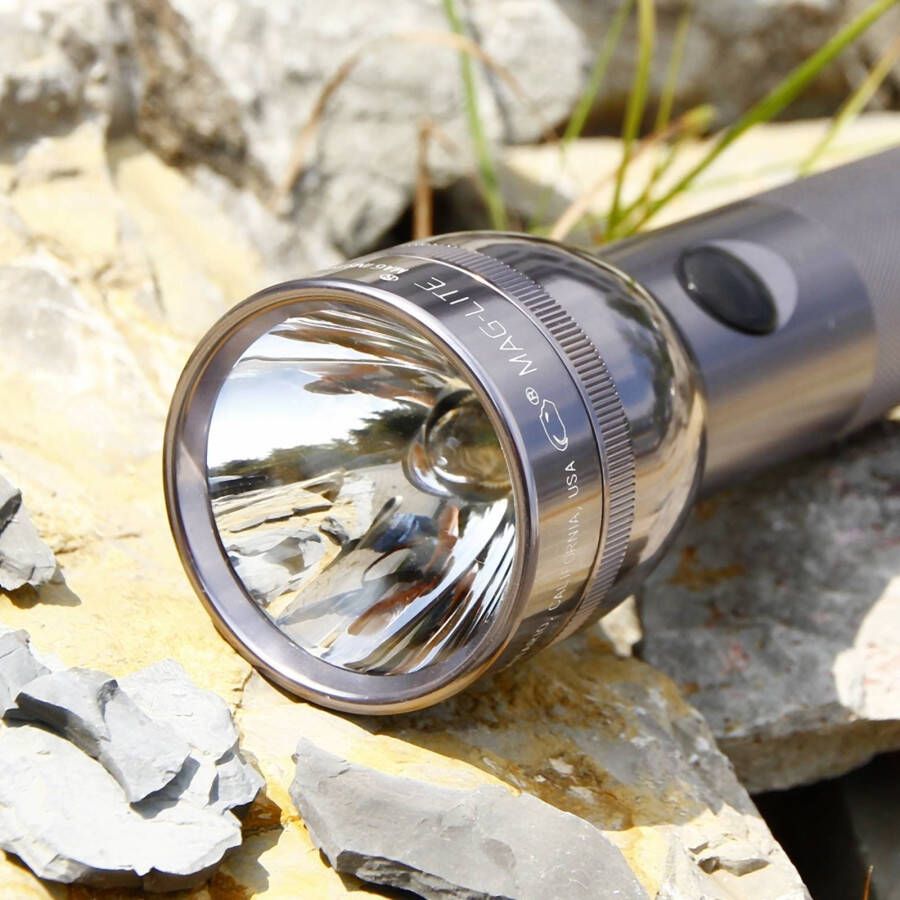 Maglite Functionele zaklamp 2 D Cell, titanium