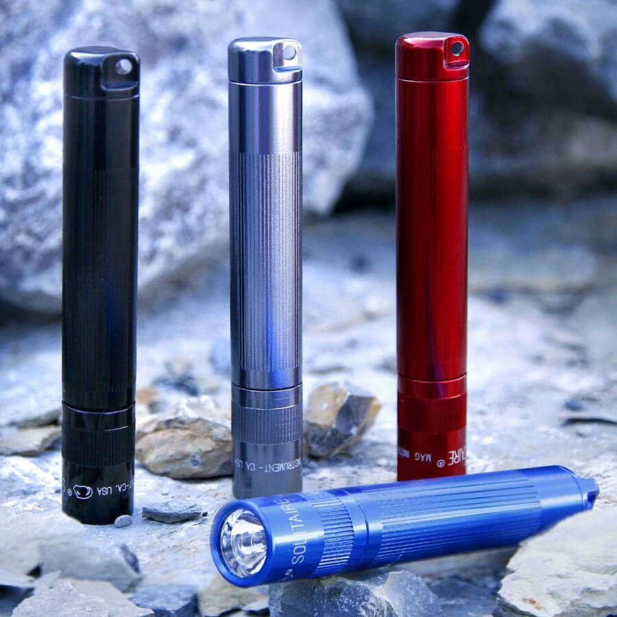 Maglite Zaklamp Solitaire in titanium