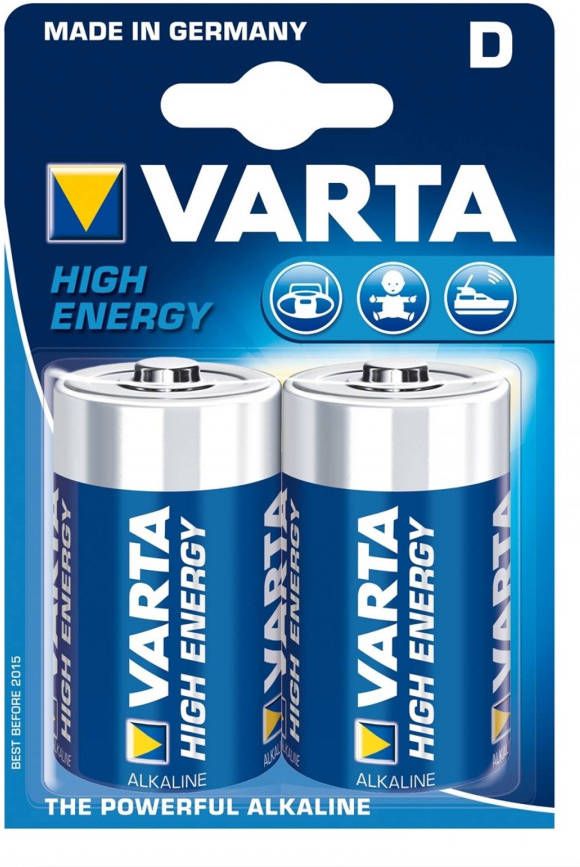 Varta Longlife Power D/LR20 Batterij 4920110412 1.5V 1x2